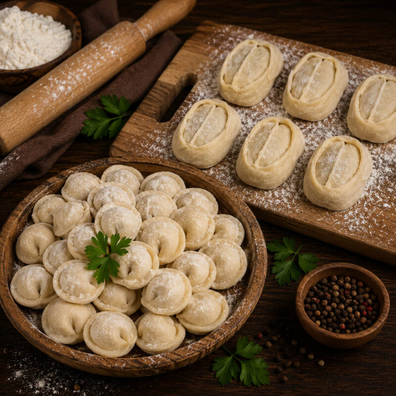 Пельмени и манты